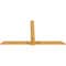 Ekena Millwork Eugene Rough Sawn Timber Gable Bracket, Western Red Cedar, 96"W x 52"H x 2"D x 6"F, 13/12 Pitch GBW096X52X0206EUG00RWR - alternate 2